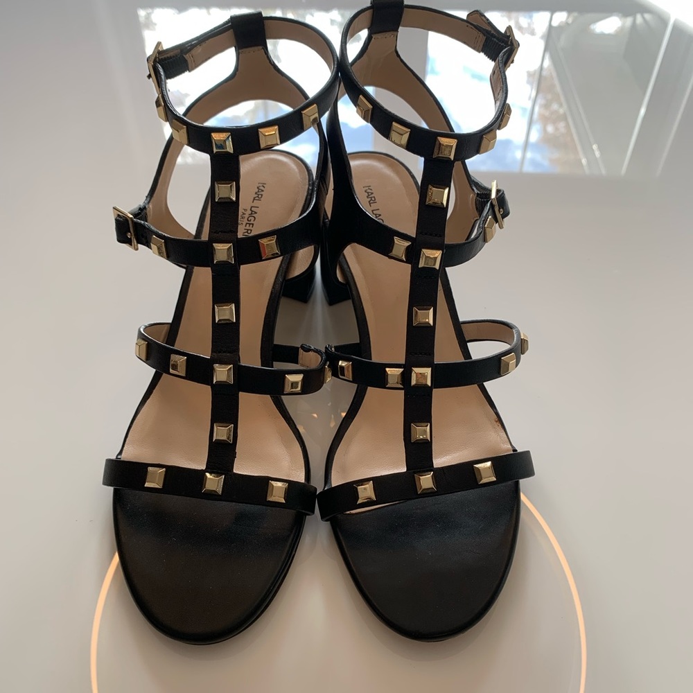 Karl Lagerfeld Honore Studded Sandals